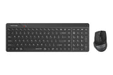 A4Tech FG2400 Air2 Wireless QuietKey Keyboard and Mouse Set (Black)