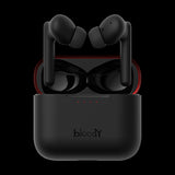 Bloody M90 TWS ANC True Wireless Gaming Earphones (Black-Red)