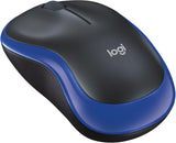 Logitech Wireless Mouse M185 - BLUE