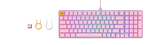 Glorious GMMK2 Modular Mechanical Keyboard - 96% Full Size (Pink)