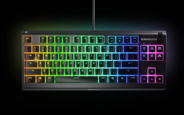 SteelSeries Apex 3 TKL RGB Tenkeyless Gaming Keyboard