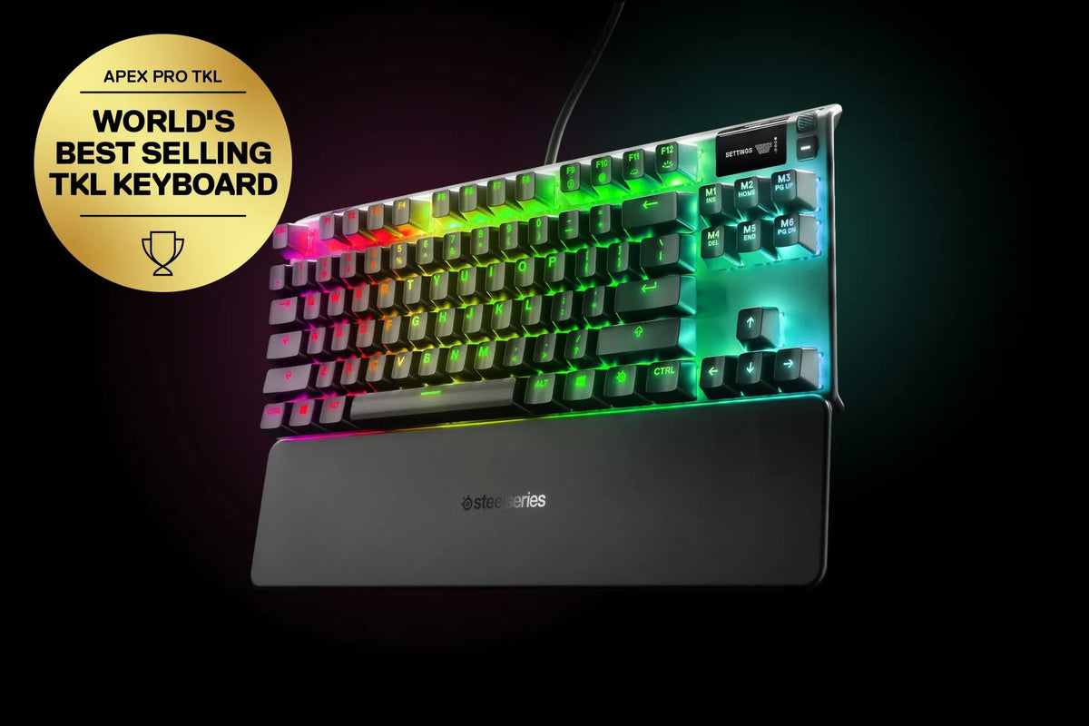 SteelSeries APEX PRO TKL Mechanical Gaming Keyboard | PC - MAC - XBOX