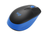 Logitech M190 Wireless Mouse Full Size (Blue)