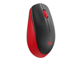 Logitech M190 Wireless Mouse Full Size (Red)