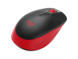 Logitech M190 Wireless Mouse Full Size (Red)
