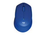 Logitech M331 Silent Plus Wireless Mouse (Blue)