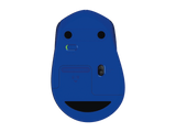 Logitech M331 Silent Plus Wireless Mouse (Blue)
