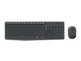 Logitech MK235 Wireless Keyboard and Mouse (Black)