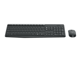 Logitech MK235 Wireless Keyboard and Mouse (Black)