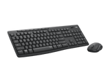 Logitech MK295 Silent Wireless Combo Keyboard Mouse (Graphite)
