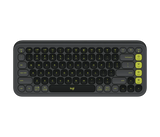 Logitech POP Icon Keys Wireless Keyboard - Graphite and Green