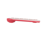 Logitech POP Icon Keys Wireless Keyboard - ROSE & OFF WHITE