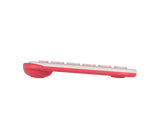 Logitech POP Icon Keys Wireless Keyboard - ROSE & OFF WHITE