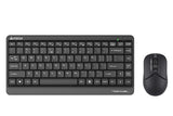 A4Tech FSTYLER FG1112s Wireless Compact Desktop Set Keyboard and Mouse (Black)