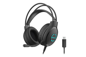 A4Tech FH300U Fstyler Neon Illuminate USB Stereo Headset (Black)