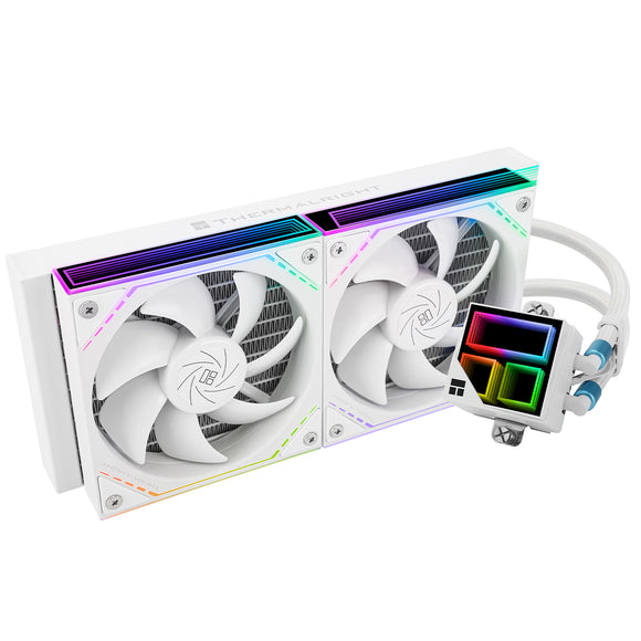 Thermalright Frozen Infinity 240 Aura Sync CPU Cooler - WHITE