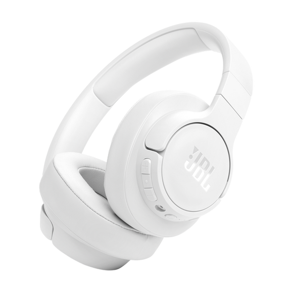 JBL Live 770NC Bluetooth Wireless Headphones - True Adaptive Noise Cancelling (White)