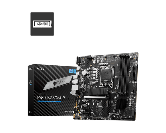 MSI PRO B760M-P LGA1700 DDR5 Motherboard