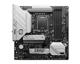 MSI B760M PROJECT ZERO Intel LGA1700 DDR5 WIFI6E Motherboard