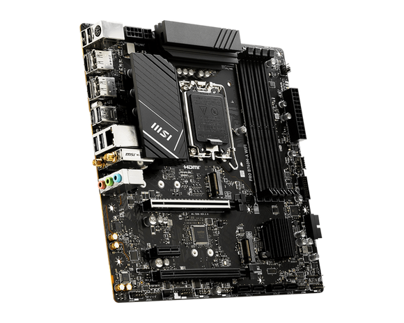 MSI PRO B760M-A WIFI LGA1700 DDR5 WIFI Motherboard