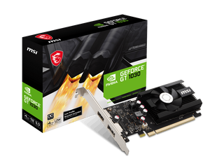 MSI GeForce GT 1030 4GD4 LP OC Graphics Card