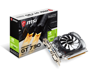 MSI GeForce GT 730 DDR3 4GB Video Graphics Card