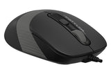 A4Tech Fstyler FM10S 1600 DPI Optical Mouse (Grey)