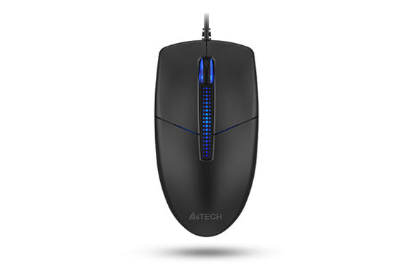 A4Tech N-530S Illuminate 1200dpi Mouse (Black)