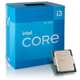 Intel Core i3-12100 Processor LGA1700 12th Gen 4 Cores 8 Threads | Tray Pack