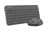 A4Tech FG3200 Quietkey Wireless Desktop Keyboard and Mouse (Grey)