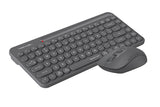 A4Tech FG3200 Quietkey Wireless Desktop Keyboard and Mouse (Grey)