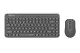 A4Tech FG3200 Quietkey Wireless Desktop Keyboard and Mouse (Grey)