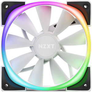 NZXT Aer RGB 2 120mm Case Fan - Matte White