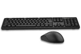 A4Tech 3330N | 3330NS Wireless Desktop Keyboard & Mouse (Black)