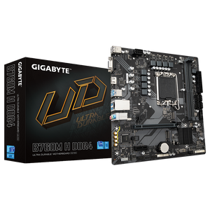 Gigabyte B760M H DDR4 (rev. 1.0) LGA1700 Motherboard