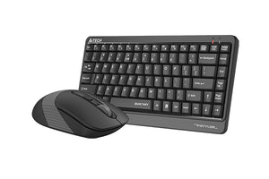 A4Tech FGS1110Q Fstyler 2.4G Quiet Key Wrist-Protect Combo Set Wireless Keyboard and Mouse (Grey)