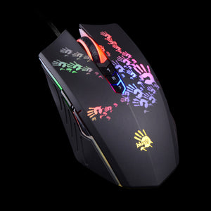 Bloody A60 Light Strike Neon Gaming Mouse (Ultra Core 3 and 4 Activated)