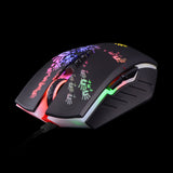 Bloody A60 Light Strike Neon Gaming Mouse (Ultra Core 3 and 4 Activated)