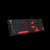 Bloody S510R Customize Mechanical Switch RGB Gaming Keyboard - BLMS Red Switch (Fire Black)