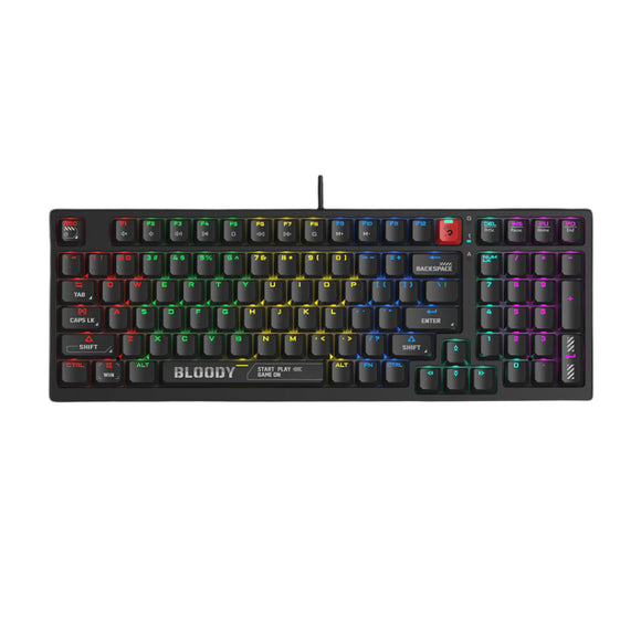 Bloody S98 Hot-Swappable BLMS Mechanical Gaming Keyboard (Bloody Black)