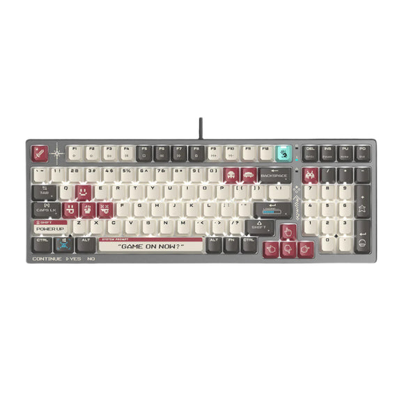 A4Tech Bloody S98 Hot-Swappable BLMS Mechanical Gaming Keyboard (Pixels Red)