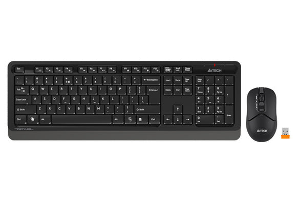 A4Tech Fstyler FG1012s 2.4G Wireless Desktop Keyboard & Mouse (Black)