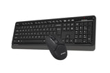 A4Tech Fstyler FG1012s 2.4G Wireless Desktop Keyboard & Mouse (Black)