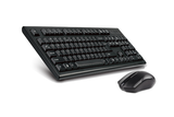 A4Tech 3000NS Wireless Desktop Keyboard & Mouse (Black)