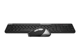 A4Tech Fstyler FB2535CS Bluetooth & 2.4G Wireless Keyboard & Mouse (Smoky Grey)