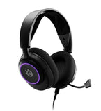 SteelSeries Arctis Nova 3 Wired Multi-Platform RGB Lights Gaming Headset (Black)