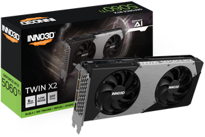 INNO3D GeForce RTX™ 5060 Ti 8GB TWIN X2 GDDR7 Graphics Card