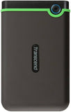 Transcend StoreJet 25M3 4TB Ruggedized USB 3.1 Portable Hard Drive (Iron gray)