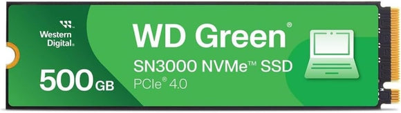 WD Green 500GB SN3000 M.2 2280 NVMe SSD