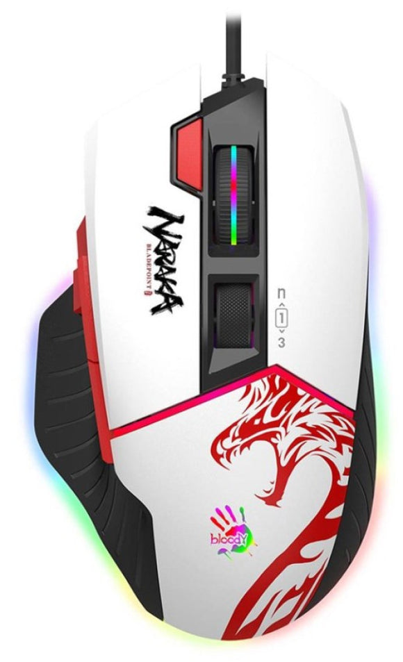 Bloody W95 Max Naraka Extra Fire Gaming Mouse